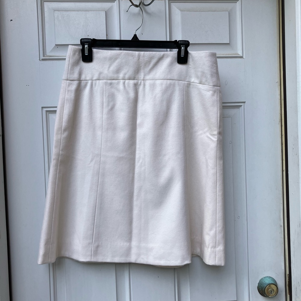 J. Crew Ivory Skirt
